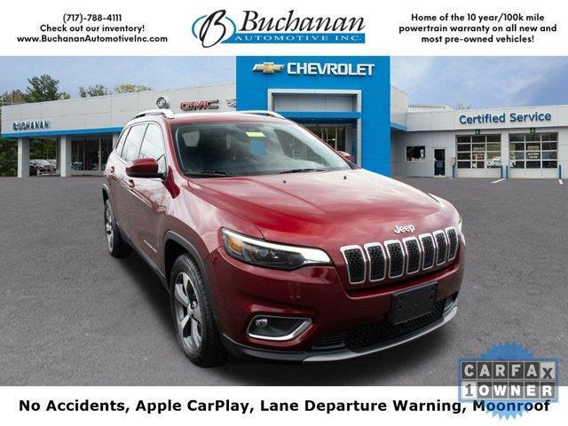 used 2021 Jeep Cherokee car, priced at $24,720