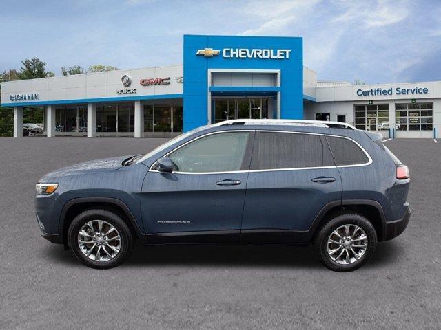 used 2021 Jeep Cherokee car, priced at $23,533