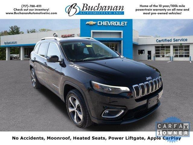 used 2021 Jeep Cherokee car, priced at $23,721