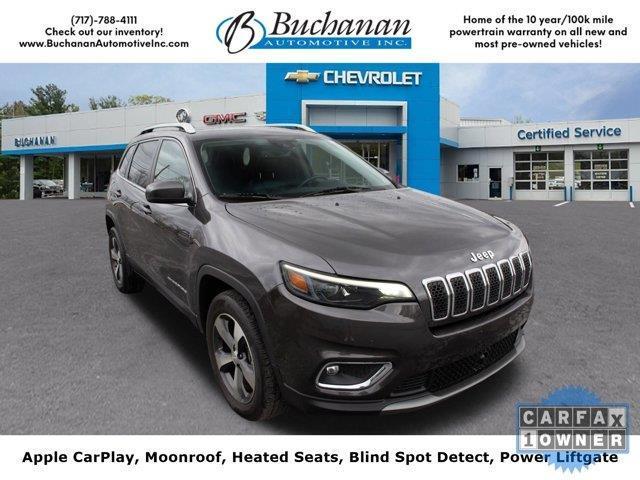 used 2021 Jeep Cherokee car, priced at $26,090