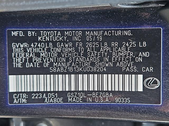 used 2019 Lexus ES 350 car, priced at $27,422