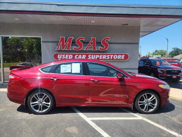 used 2014 Ford Fusion car, priced at $13,900