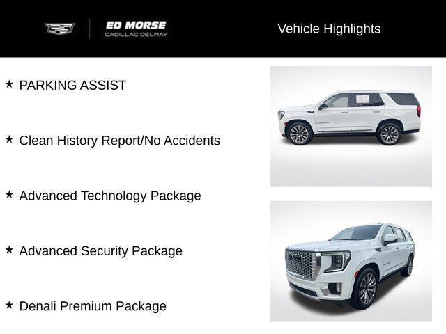 used 2021 GMC Yukon car, priced at $45,692