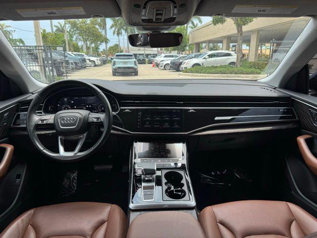 used 2020 Audi Q8 car, priced at $35,495