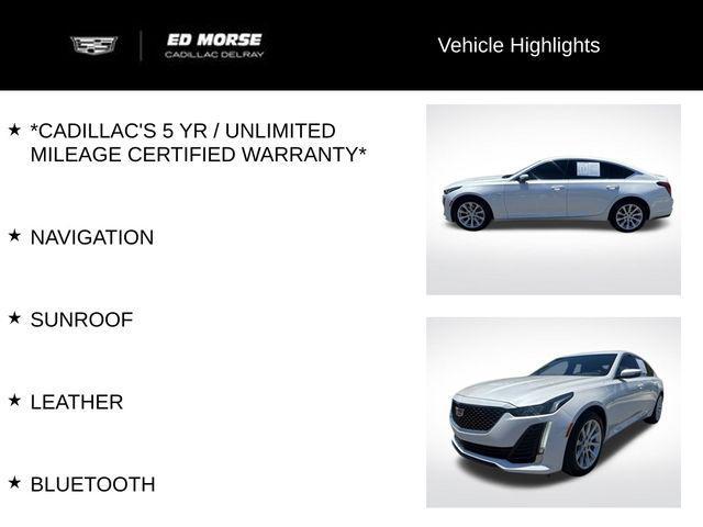 used 2021 Cadillac CT5 car, priced at $27,995