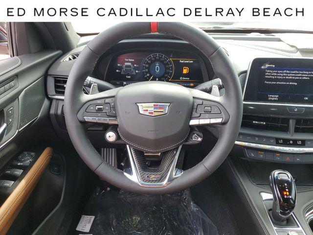 new 2024 Cadillac CT4-V car, priced at $93,285