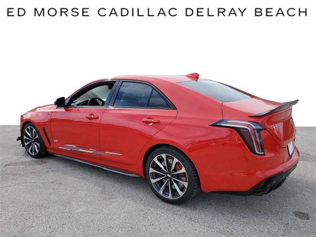new 2024 Cadillac CT4-V car, priced at $93,285