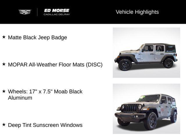 used 2021 Jeep Wrangler Unlimited car, priced at $29,995