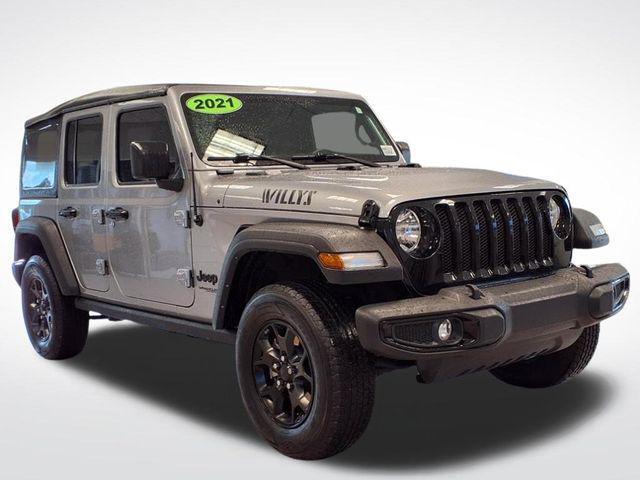 used 2021 Jeep Wrangler Unlimited car, priced at $29,995