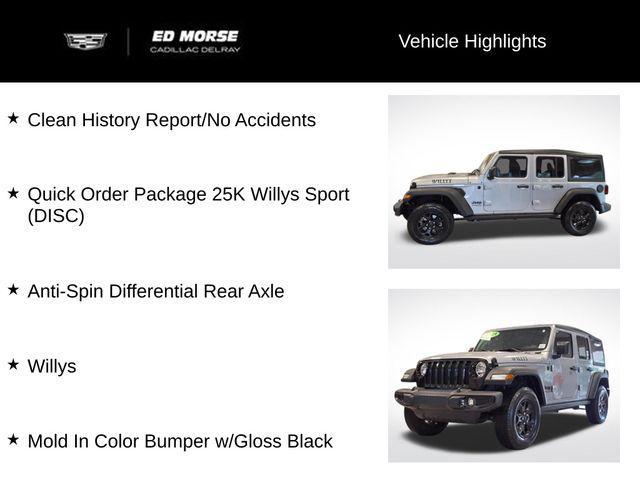 used 2021 Jeep Wrangler Unlimited car, priced at $29,995