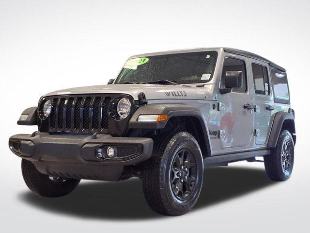 used 2021 Jeep Wrangler Unlimited car, priced at $29,995