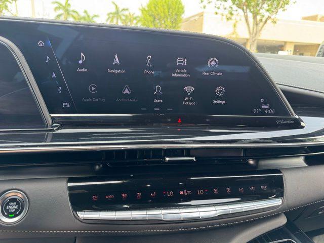 used 2024 Cadillac Escalade car, priced at $85,495