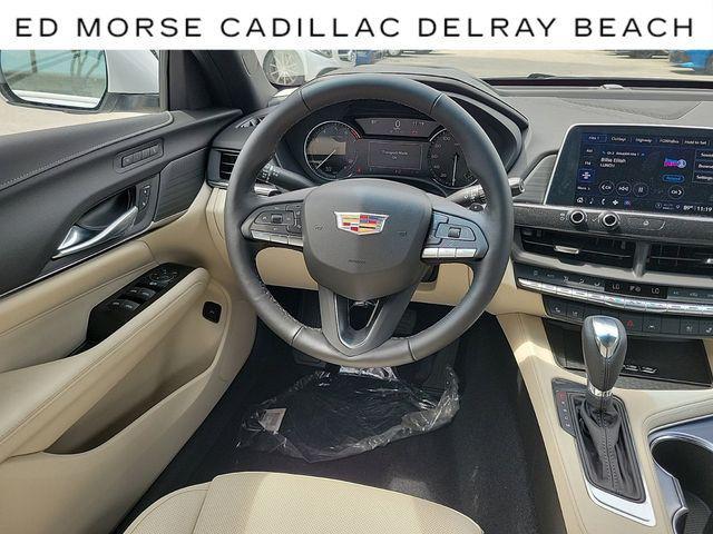 new 2025 Cadillac CT4 car, priced at $44,975