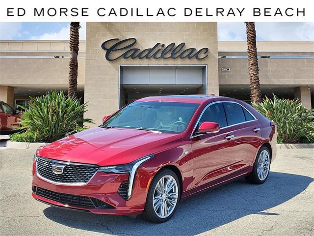 new 2024 Cadillac CT4 car, priced at $45,965