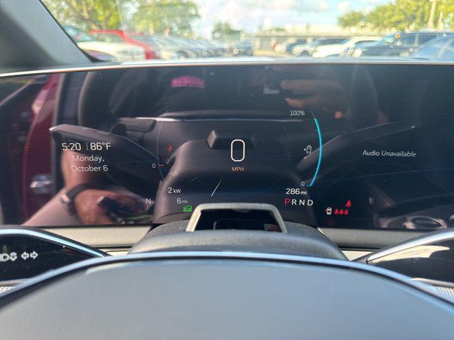 new 2025 Cadillac OPTIQ car, priced at $58,393
