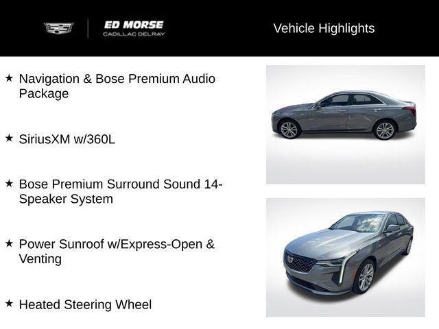 used 2022 Cadillac CT4 car, priced at $26,795