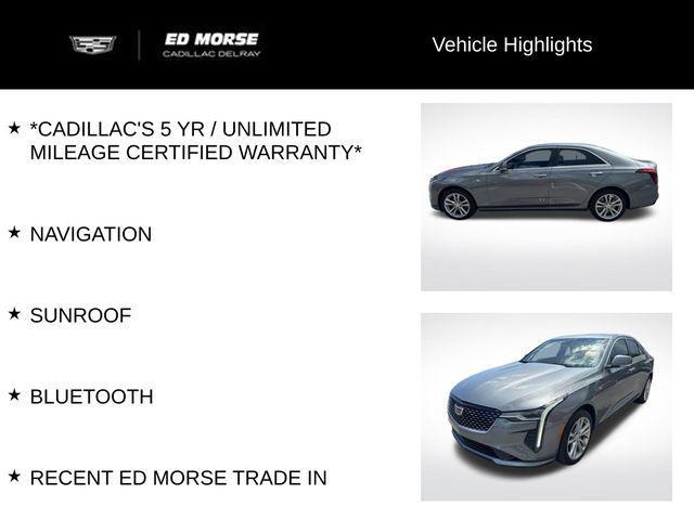 used 2022 Cadillac CT4 car, priced at $26,795