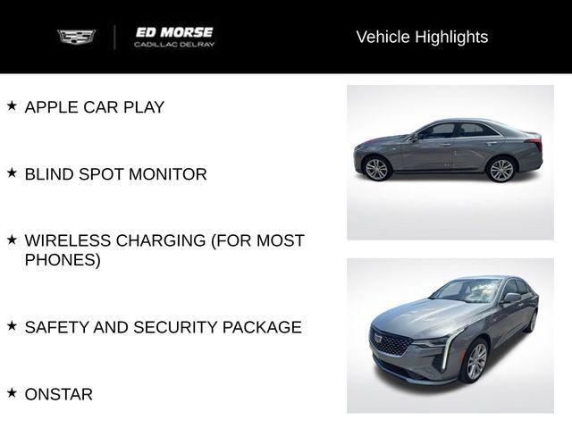 used 2022 Cadillac CT4 car, priced at $26,795