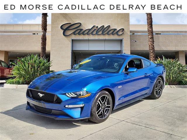 used 2022 Ford Mustang car, priced at $41,490