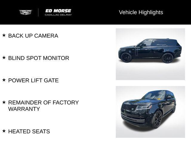 used 2025 Land Rover Range Rover car, priced at $123,795