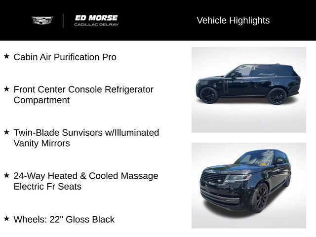 used 2025 Land Rover Range Rover car, priced at $123,795