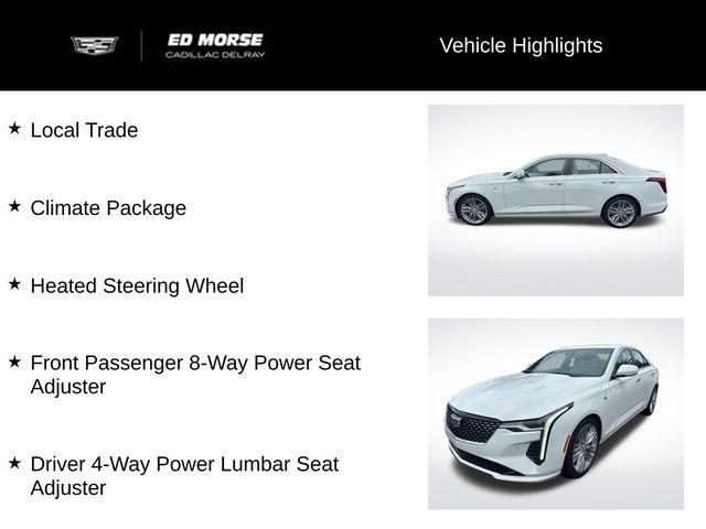 used 2022 Cadillac CT4 car, priced at $27,445