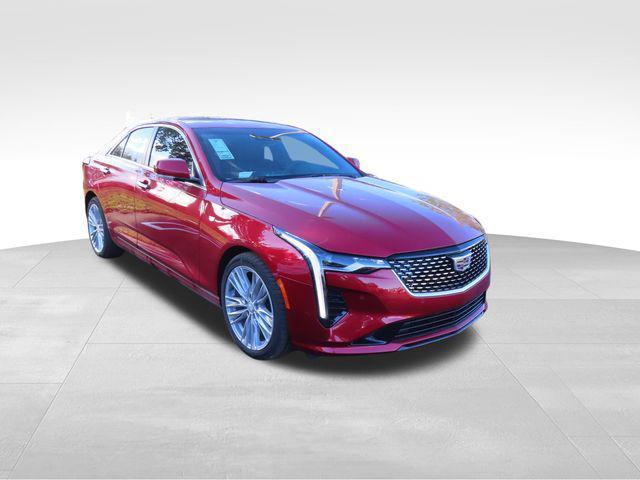 new 2025 Cadillac CT4 car, priced at $46,365