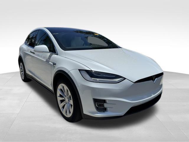 used 2021 Tesla Model X car, priced at $48,215