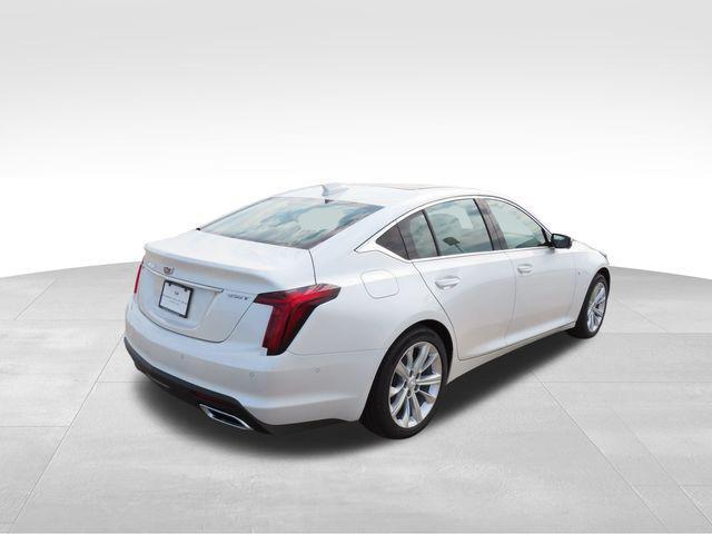 new 2025 Cadillac CT5 car, priced at $50,215