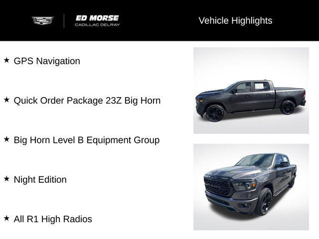 used 2024 Ram 1500 car, priced at $36,995
