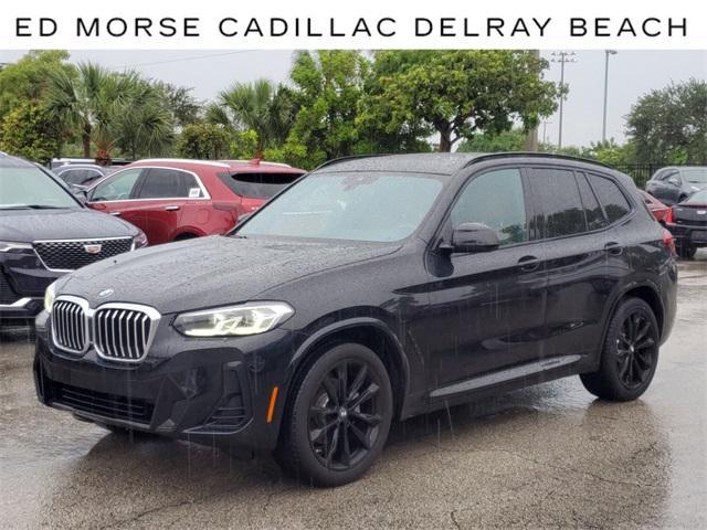 used 2022 BMW X3 car, priced at $37,999