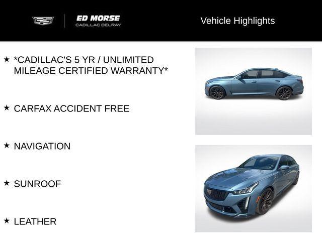 used 2024 Cadillac CT5-V car, priced at $93,382