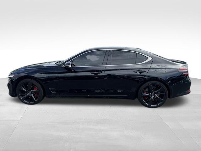 used 2022 Genesis G70 car, priced at $28,999