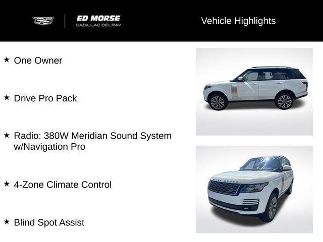 used 2020 Land Rover Range Rover car, priced at $34,965