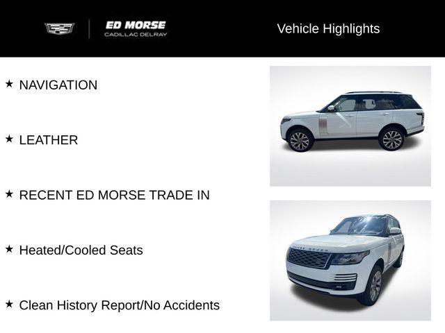 used 2020 Land Rover Range Rover car, priced at $34,965