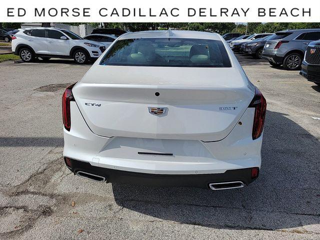 new 2025 Cadillac CT4 car, priced at $45,115