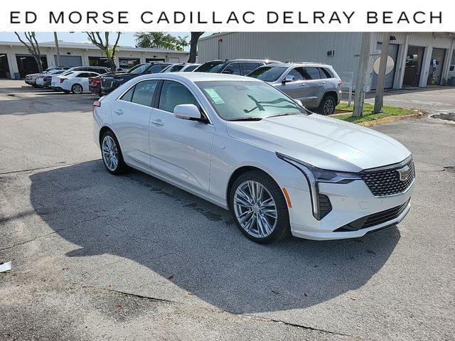 new 2025 Cadillac CT4 car, priced at $45,115