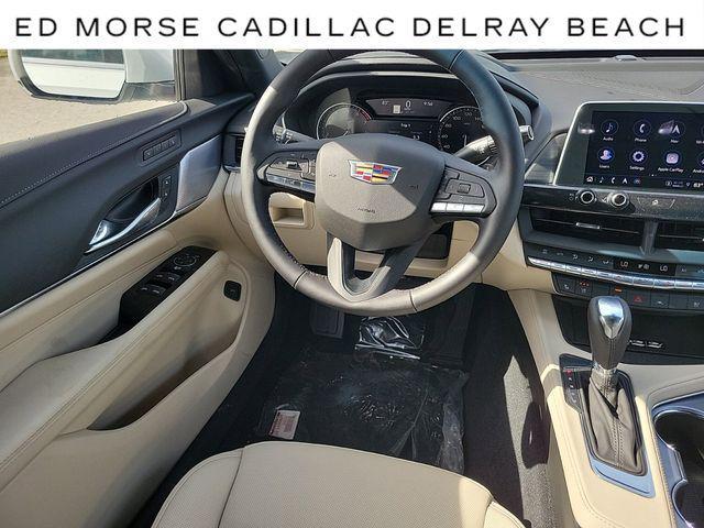 new 2025 Cadillac CT4 car, priced at $45,115