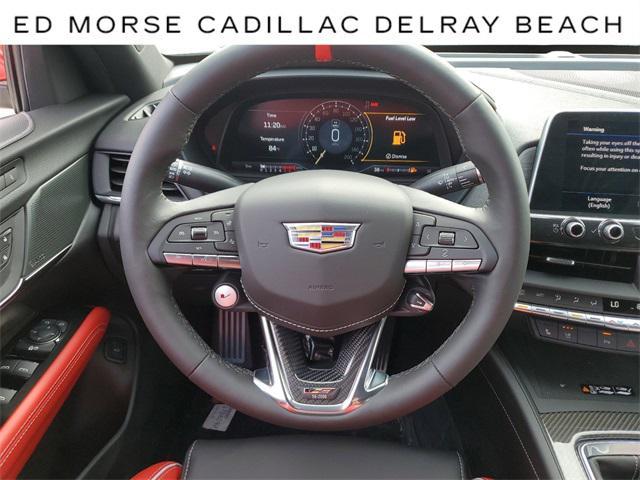 new 2024 Cadillac CT4-V car, priced at $92,060