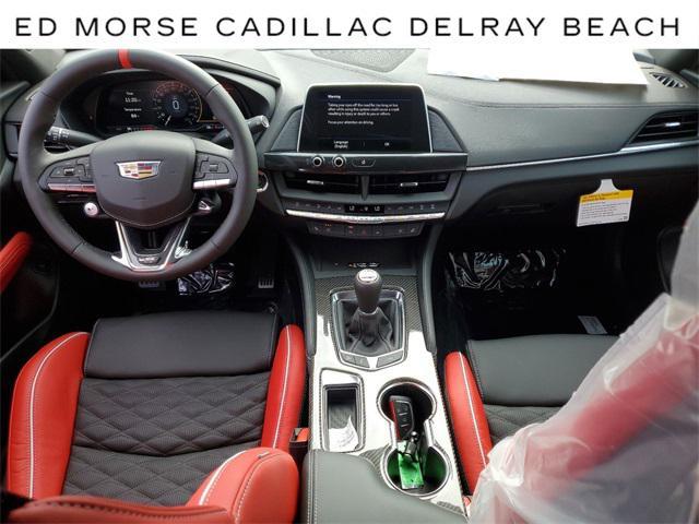 new 2024 Cadillac CT4-V car, priced at $92,060