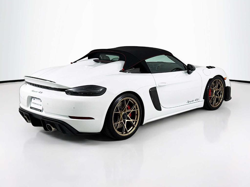 used 2024 Porsche 718 Spyder car, priced at $214,900