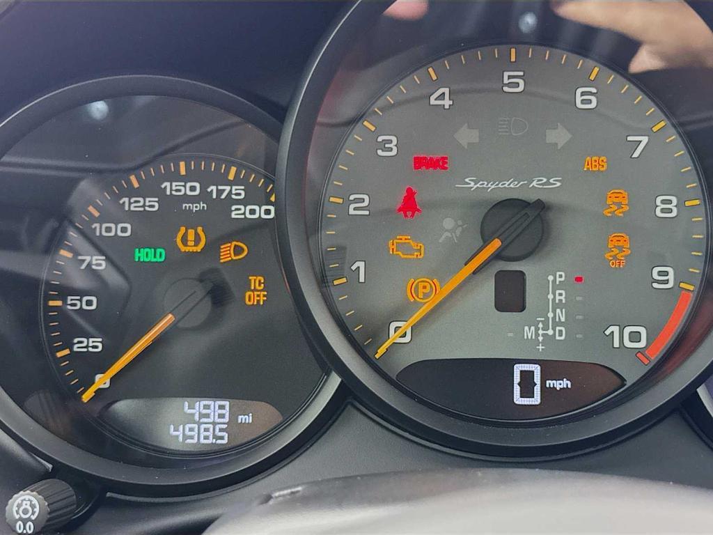 used 2024 Porsche 718 Spyder car, priced at $214,900