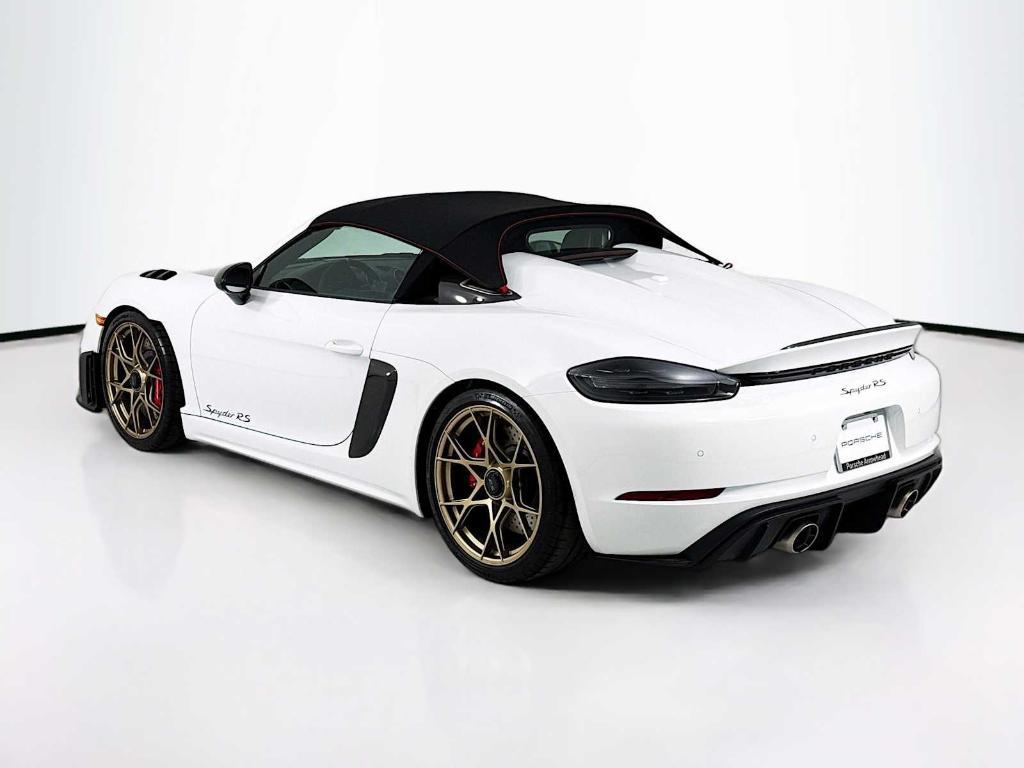 used 2024 Porsche 718 Spyder car, priced at $214,900