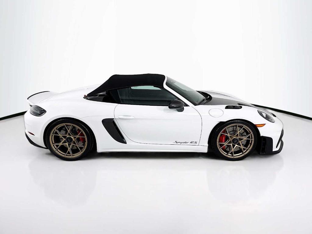 used 2024 Porsche 718 Spyder car, priced at $214,900