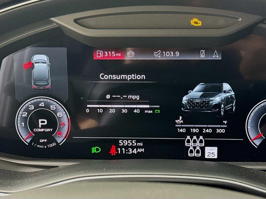 used 2025 Audi Q7 car, priced at $60,300