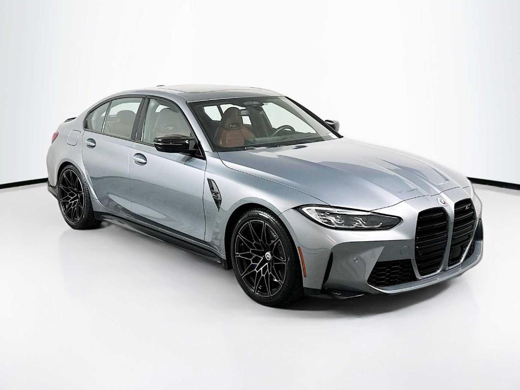 used 2023 BMW M3 car, priced at $72,900