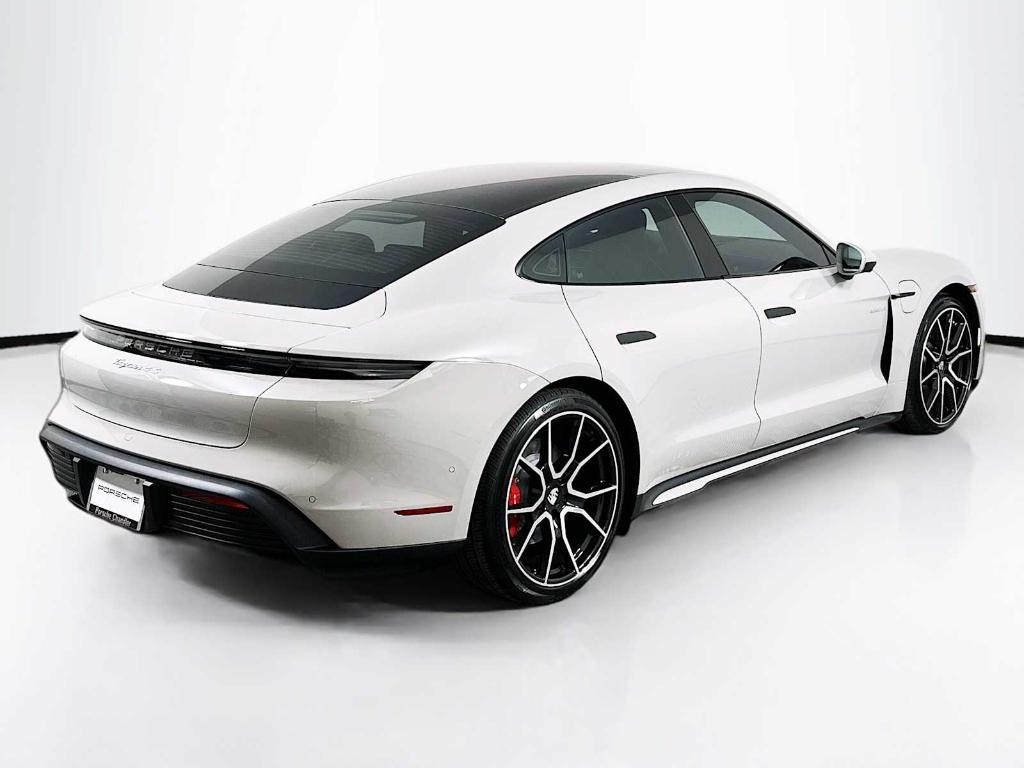 new 2025 Porsche Taycan car, priced at $150,095
