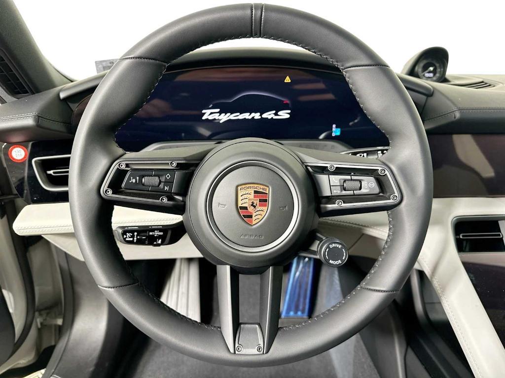 new 2025 Porsche Taycan car, priced at $150,095