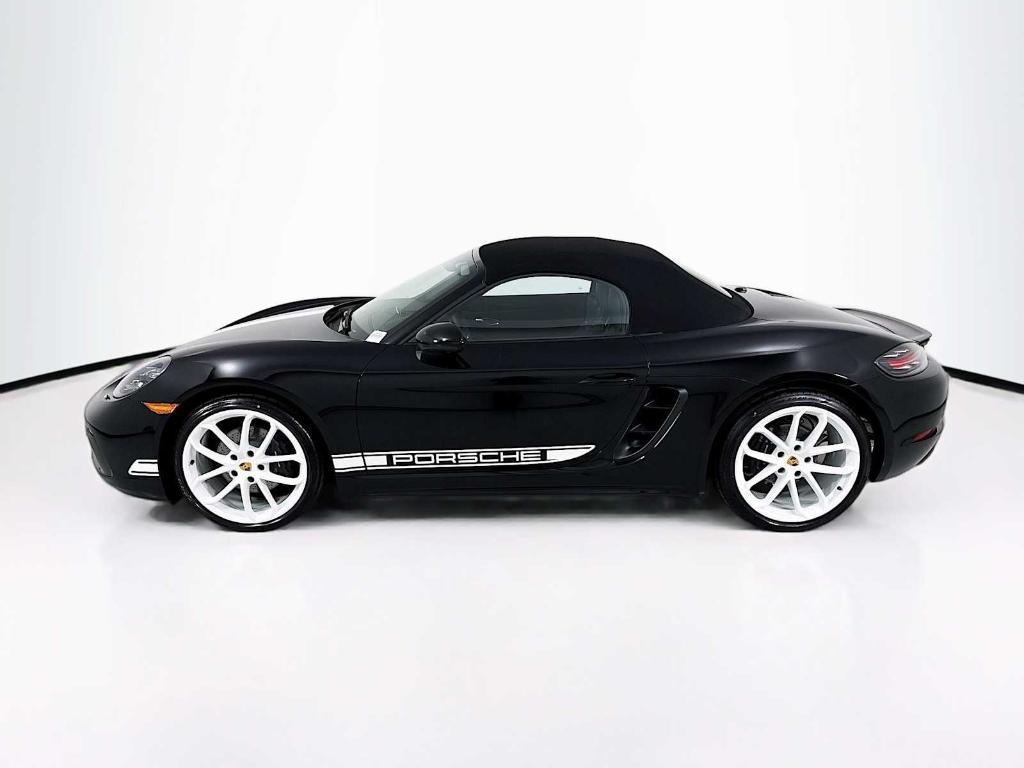 new 2025 Porsche 718 Boxster car, priced at $98,885