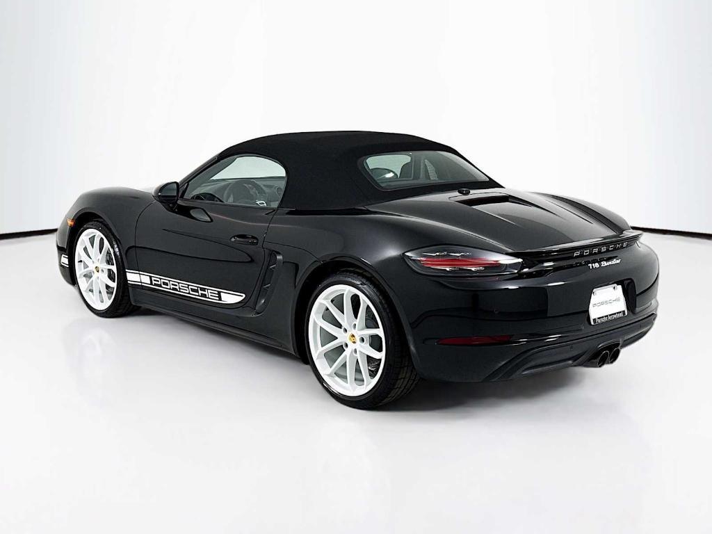 new 2025 Porsche 718 Boxster car, priced at $98,885